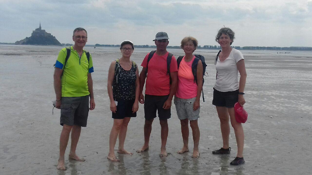 Au de part traverse e de la baie du mont st michel