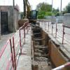 Début des travaux d'assainissement sur la RD115 à l'automne 2009
